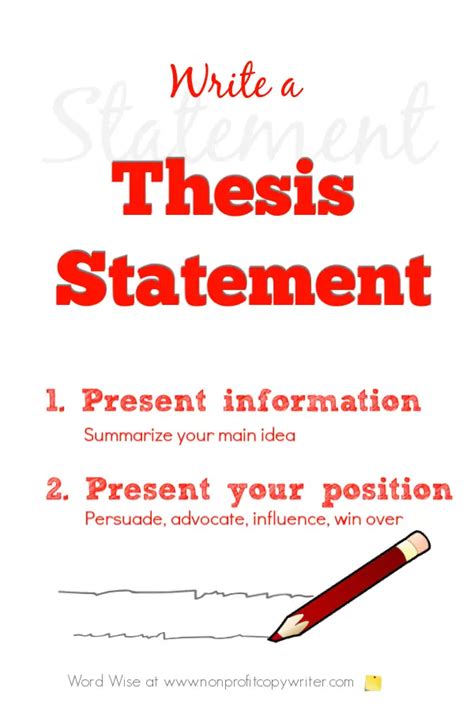 10 Easy Steps How To Write A Thesis Statement For Beginners
