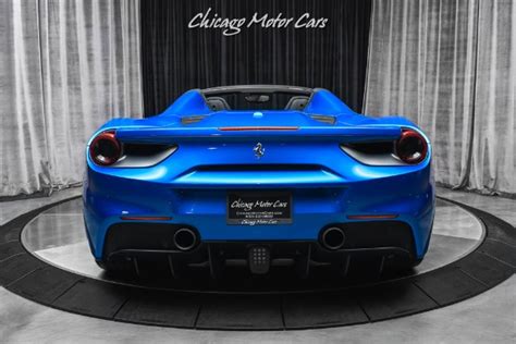 Maybe you would like to learn more about one of these? Used 2018 Ferrari 488 Spider Convertible Special Request Blu Corsa Paint! Carbon Fiber! Lift ...