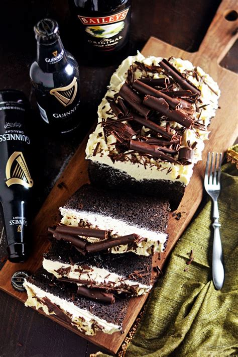 Malted Guinness Chocolate Cake With Baileys Frosting Host The Toast