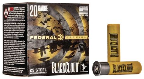Federal Ammunition Introduces New Black Cloud Tss 20 Gauge Shotgun Life