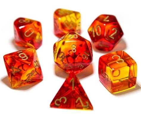 Chessex Polyhedral Dice Set Gemini At Mighty Ape Nz