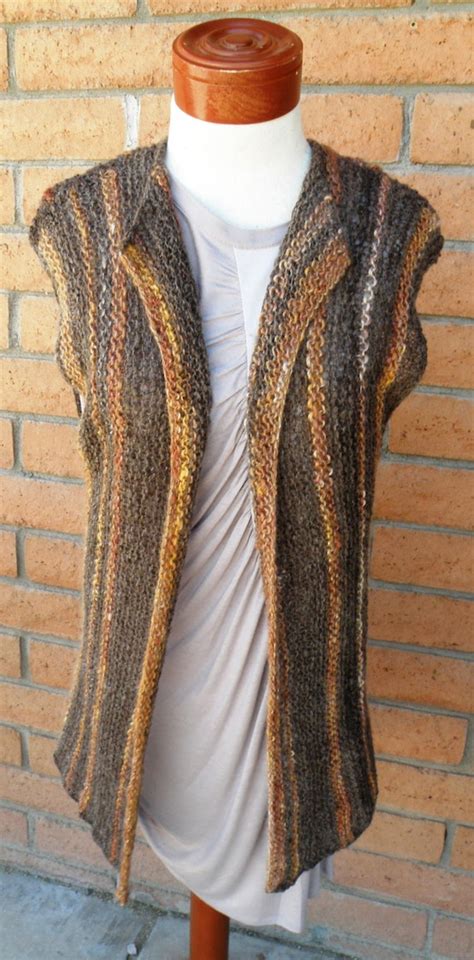 Knitted Vest Pattern Mike Nature