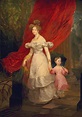 Helena Pawlowna mit Maria - Brüllow als Kunstdruck oder Gemälde.