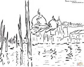 40 monet haystack paintings ranked in order of popularity and relevancy. Venice By Claude Monet Coloring page | SuperColoring.com