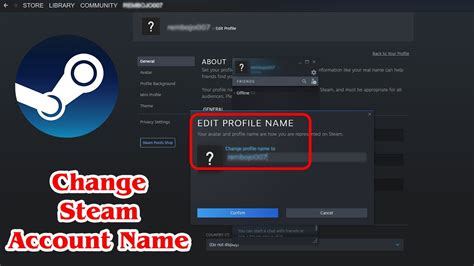 Guide How To Change Steam Account Name Very Quickly Youtube