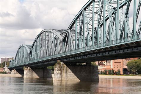 Vistula Bridge Poland Stock Photo Image Of Torun Transport 19906570