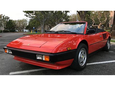 Jun 29, 2021 · 1 1984 ferrari mondial loves it on the west coast,. 1984 Ferrari Mondial Quattrovalvole Cabriolet for Sale | ClassicCars.com | CC-949552