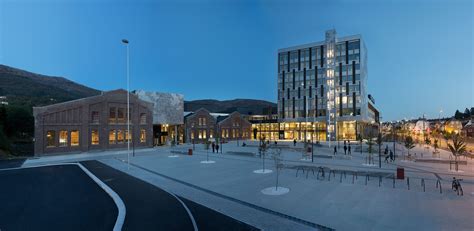 Høgskolen In Bergen Cubo Arkitekter As Archello Facade
