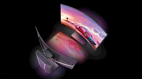 Lgs New Oled Tv Is Also A Curved Gaming Monitor But You Control The Curve Techradar