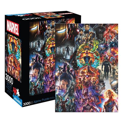 Marvel Mcu Collage Jigsaw Puzzle 3000 Piece