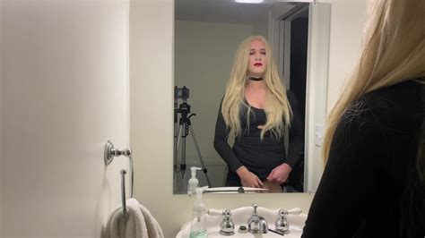 hot blonde crossdresser shows cock free shemale hd porn f6 xhamster