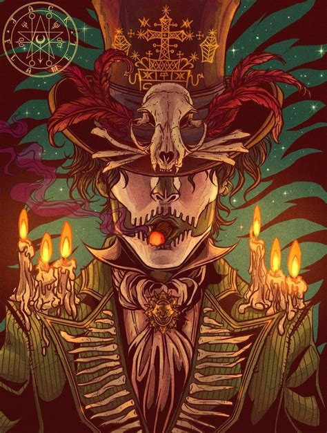 Baron Samedi By Aquiles Soir On Deviantart Voodoo Art Dark Fantasy