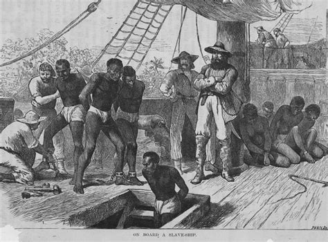 La Trata De Esclavos A Través Del Atlántico