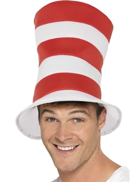 Adults Cat In The Hat Dr Seuss Hat Costume Accessory 42920