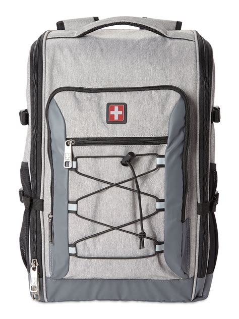Swiss Tech Adult Unisex Zip Around Gray Backpack Nepal Ubuy