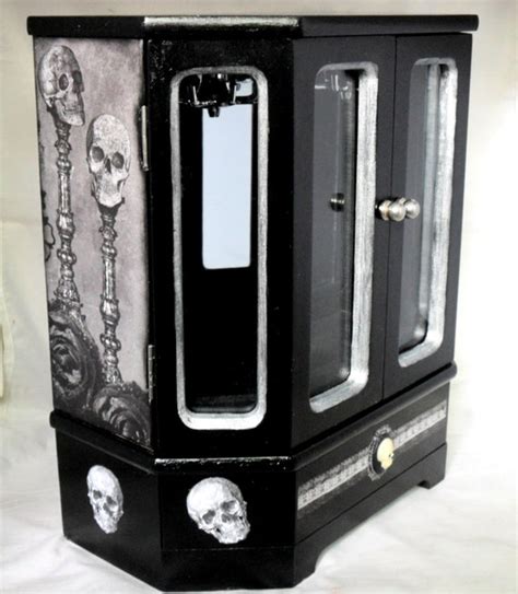 Gothic Jewelry Box Skull Jewelry Box