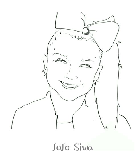 Here are printable coloring sheets of jojo siwa for free you can come back to print and color again and again. Free Printable JoJo Siwa Coloring Pages