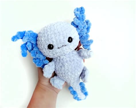 Axolotl Plush Kawaii Stuffed Baby Toy Etsy