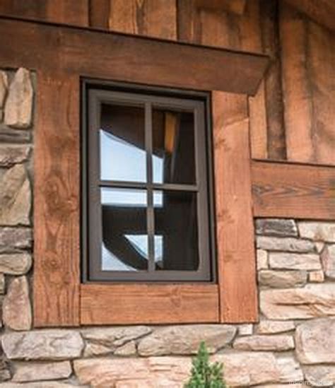 Modern Rustic Window Trim Inspirations Ideas 34 Window Trim Exterior