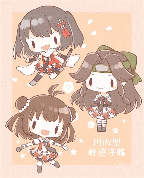 Nada Namie Jintsuu Kancolle Jintsuu Kai Ni Kancolle Naka Kancolle Naka Kai Ni