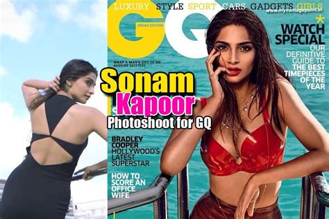 Sonam Kapoor Bikini Photoshoot For Gq Magazine