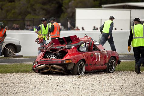 Photo Gallery Terrifying Porsche 911 Crash Sequence Motorsport Retro