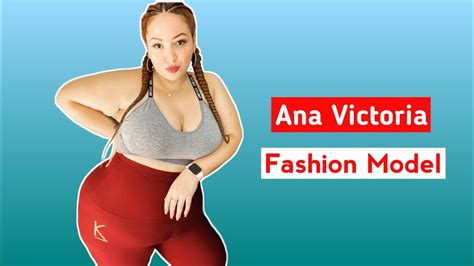 Ana Victoria American Curvy Plus Size Model Biography Entrepreneur Brand Ambassador