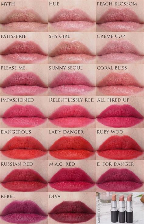 The Best Mac Lipstick Colors And Description Rossetti Mac Trucco Occhi Rossetto