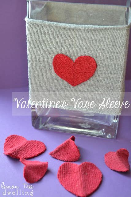 Cute Valentines Day Vase Cozy Valentine Crafts Handmade Valentine