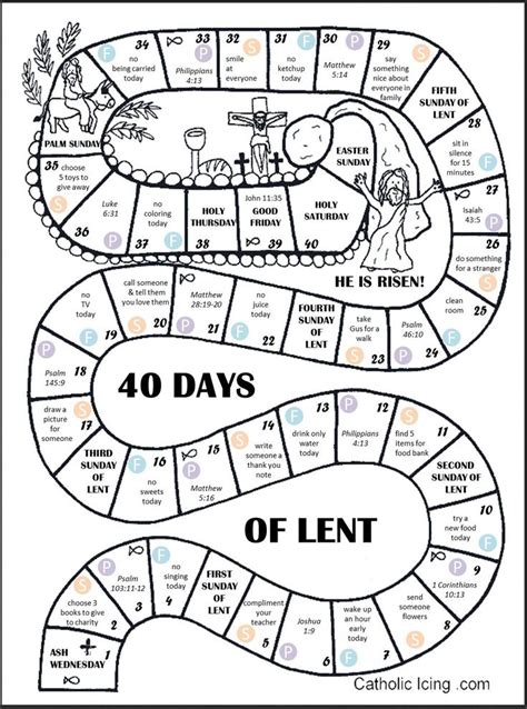 Lent Calendar 40 Days Of Lent Lent Catholic Lent