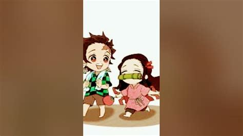 Kamado Tanjiro And Kamado Nezuko Cute Vid Warningblurry Sorry