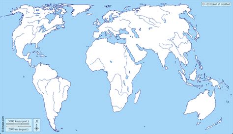 Planisfera Mundo Europa África Mapa Gratuito Mapa Mudo Gratuito