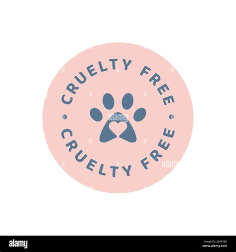 Cruelty Free Circle Colorful Vector Label Colorful Not Tested On
