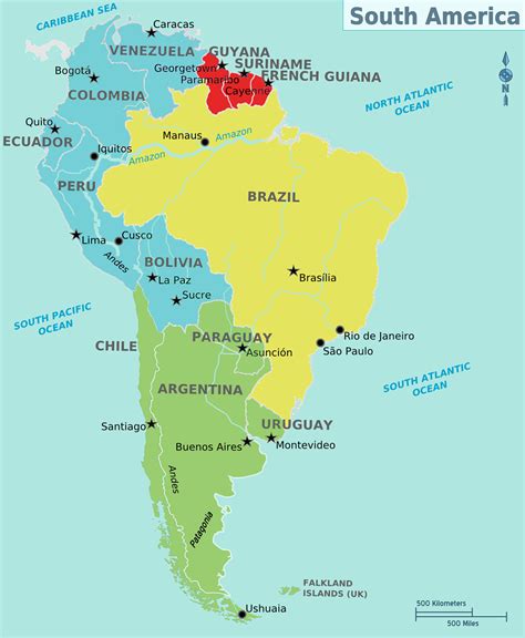 Correct Central America On World Map Latin America Map Study North And