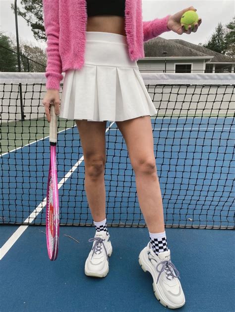 What To Wear To Play Tennis Cute Tennis Outfit In Tennis