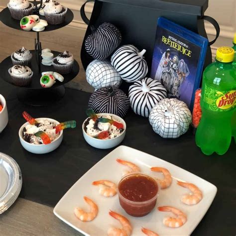 Host A Spooky Beetlejuice Party And Themed Dinner Ideas