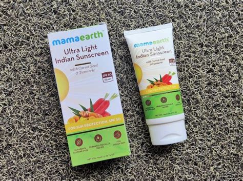 Mamaearth Ultra Light Indian Sunscreen Spf Pa Review Spf