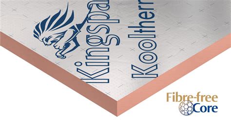 Kingspan K112 Kooltherm Phenolic Insulation Framing Board 2400mm X