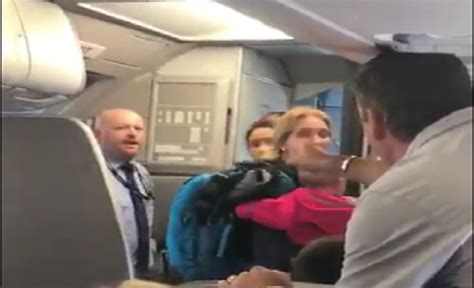 Flight Attendant Erupts Into Wild Fight With Passenger Video Viral In