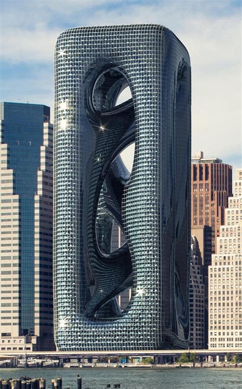 Inspired By An Amoeba This 688 Feet Tall Skyscraper With Its Twisting