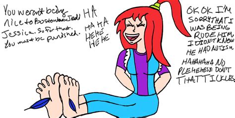 Jessica From Everydaycomix Feet Tickled1 Bdayt By Bostonianjedi811