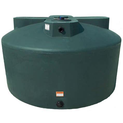 1075 Gallon Water Storage Tank Green Norwesco 40065