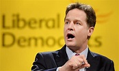 Nick Clegg at the Liberal Democrats' spring conference