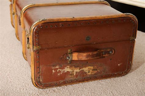 Vintage Oversized Suitcasetrunk At 1stdibs