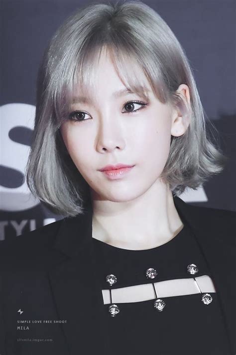 Pin By Lulamulala On Snsd Taeyeon Girls Generation Taeyeon Taeyeon Blonde Asian