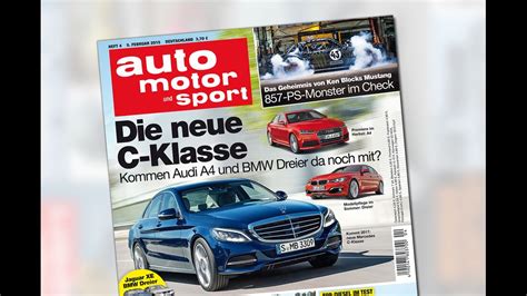 Neues Heft Wer setzt in Zukunft Maßstäbe AUTO MOTOR UND SPORT