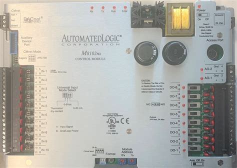 Alc Automated Logic M8102nx M Line Standalone Control Mod 8 Out 10 In
