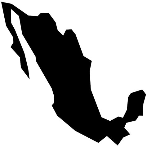 Mexico Map Country Land Vector Svg Icon Svg Repo