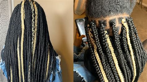How To Box Braids Tutorial For Beginners Step By Step