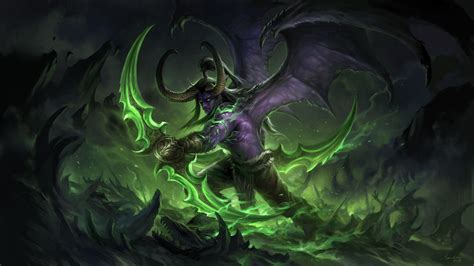 Illidan Large Ver By Sandara On Deviantart Warcraft Art Illidan Stormrage World Of Warcraft